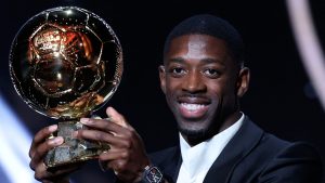 𝐑𝐀𝐒𝐌𝐈: Winga wa PSG, Ousmane Dembele Ashinda Tuzo ya Ballon d’Or 2025